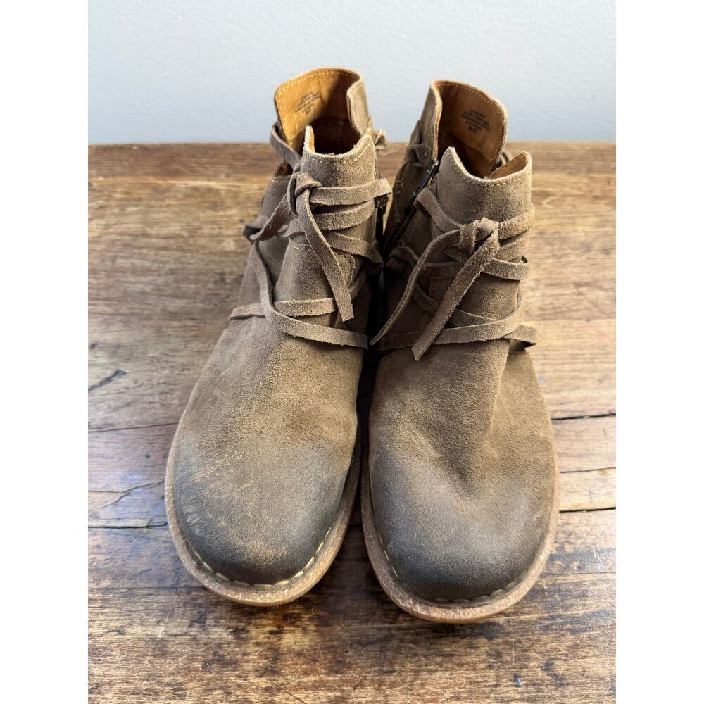 Børn Women's Tarkiln Ankle Boots in distressed brown leather size 7.5 - Picture 2 of 9